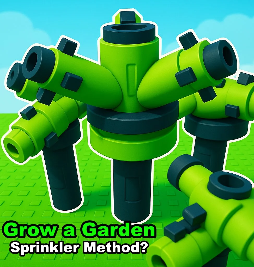 Sprinkler Method in Grow a Garden